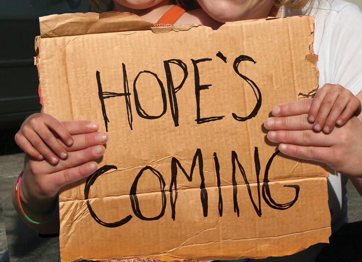 Hope's Coming_readerboard