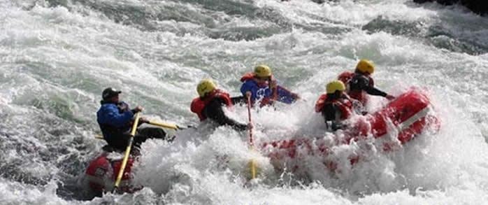 White-Water Rafting as Part of Recovery