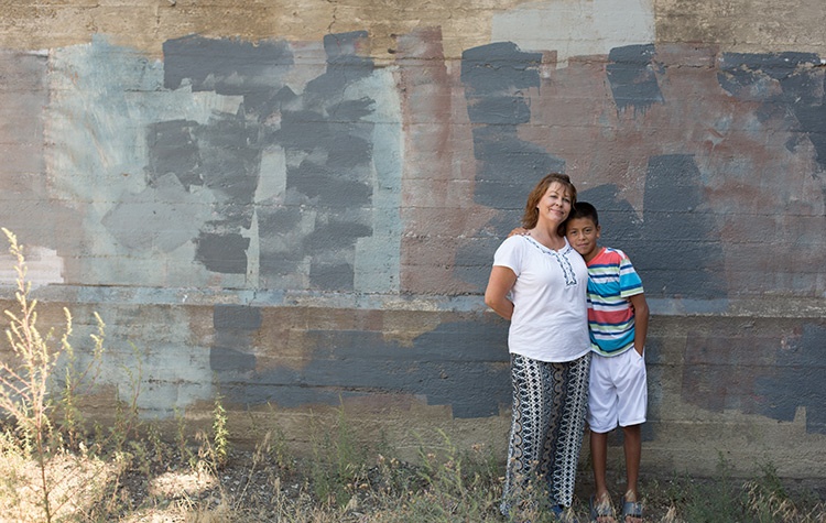 Sonja and her grandson were able to restore their relationship at Anna Ogden Hall.