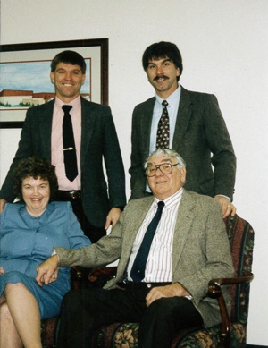 Randy, Phil, Earline and Harry Altmeyer in the mid-1980s.