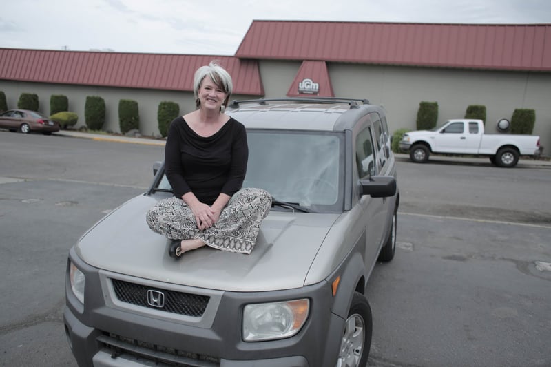 Barbara with Honda Element from UGM Motors