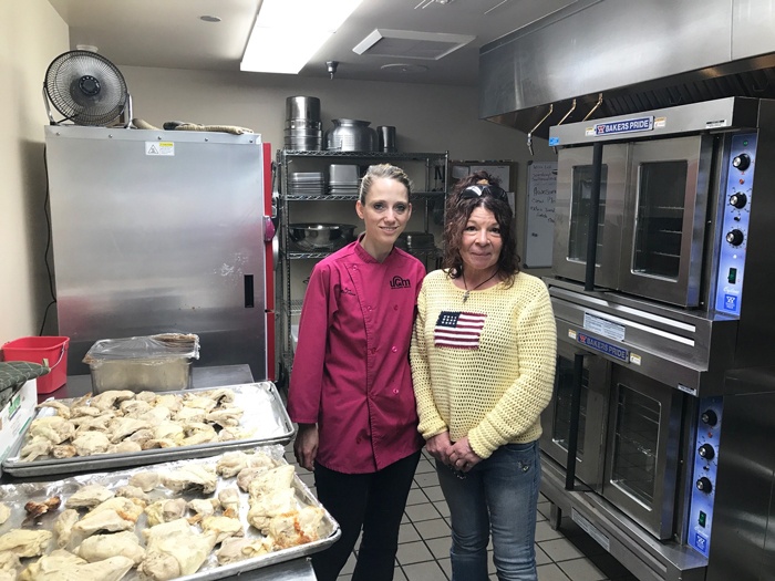 Dyann loved working in the kitchen at the Crisis Shelter with Kitchen Supervisor Jess McLellan. Dyann escaped domestic violence but needed more than just physical healing.