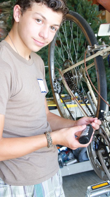Justin - Bicycle Repairman Volunteer