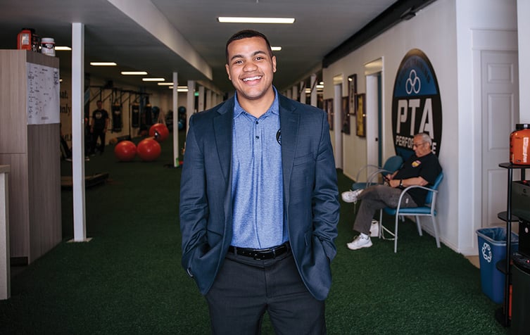 Louis Hurd III, co-owner of PTA Performance, feels like his business got rich rewards from offering a UGM Business Practicum, and he looks forward to another opportunity to do it for someone else.