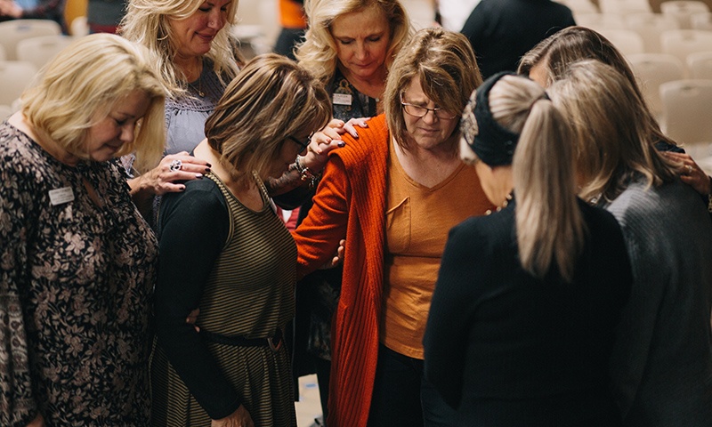 Teria and her fellow staffers pray for the Center and their homeless residents on a regular basis.