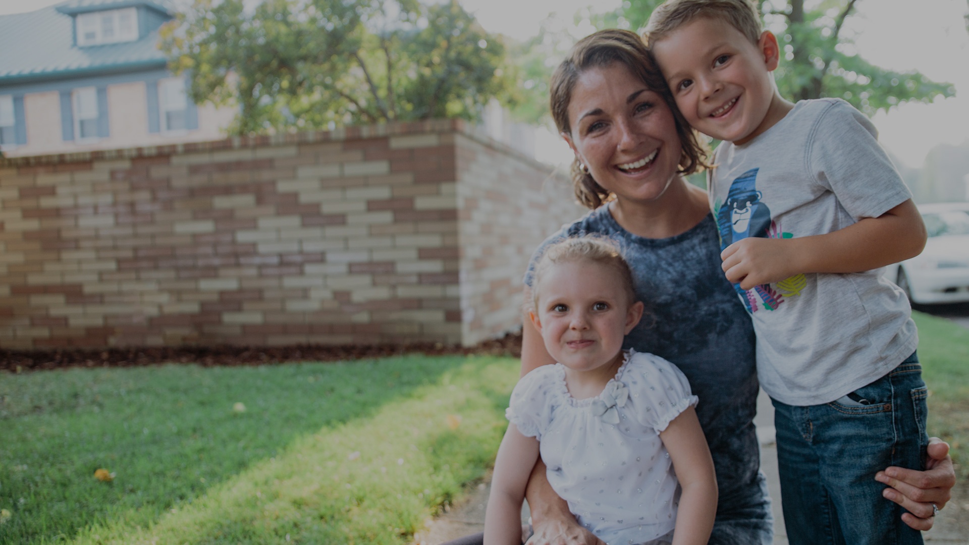 Samantha and children reunited