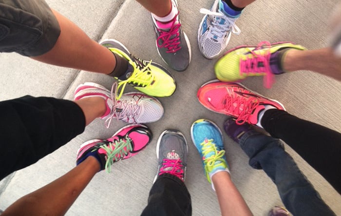 Women who are committed to training get free running shoes thanks to Fleet Feet Spokane.