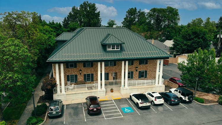 Anna Ogden Hall Drone Shot