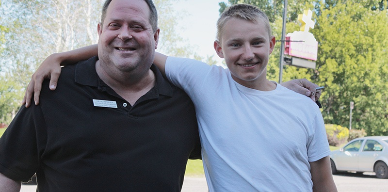 Dean has seen the average age of homeless guests at the Men's Shelter get younger and younger. Dean has seen the average age of homeless guests at the Men's Shelter get younger and younger.