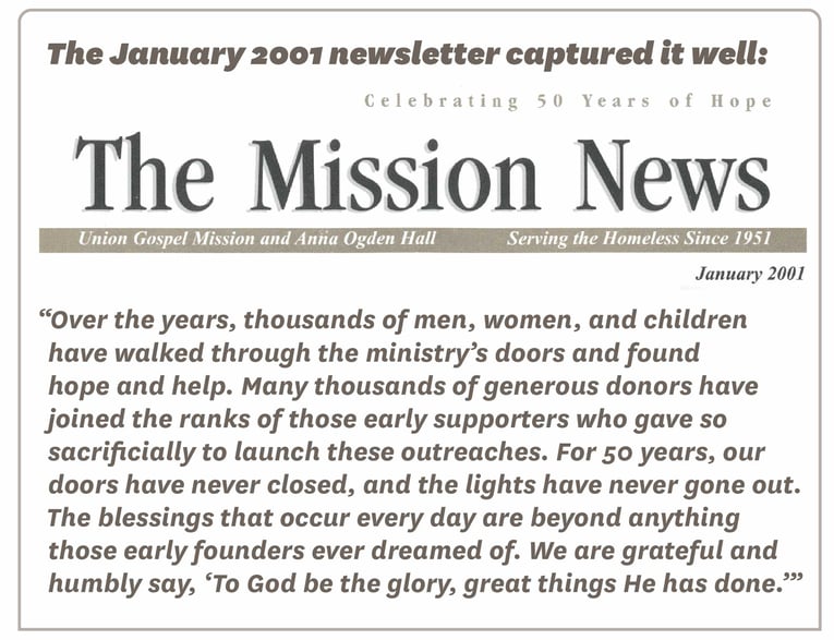 newsletter 2001-1