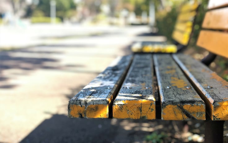 park bench