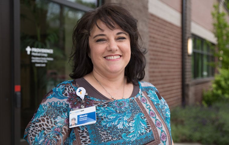 Wendy Ross is deeply involved in Victory Faith Fellowship, a church where many UGM residents and alumni are connected.