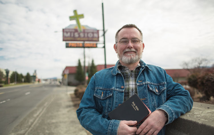 Rex Reishus found out his small church needed him as much as he needed it.