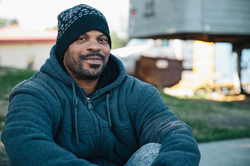 After 15 years of off-and-on homelessness, Marcus is getting help with managing his depression without using drugs.