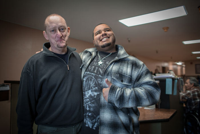 The staff at the Men's Shelter have recently been focusing on building relationships with homeless guests. Accepting and listening to people tell their stories is a gift in itself.