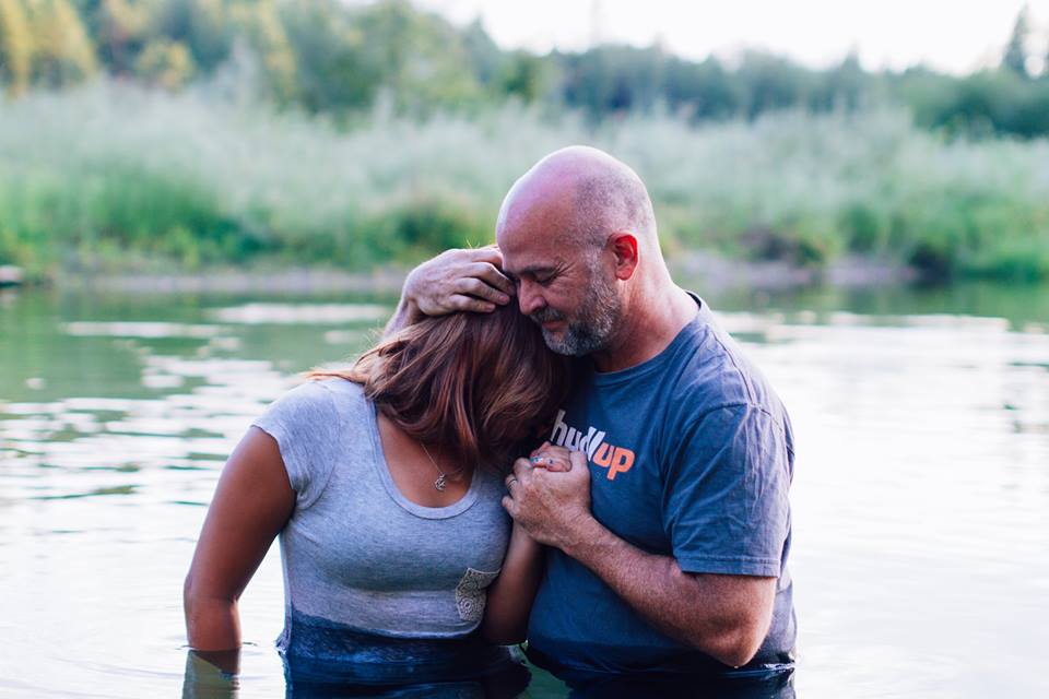 A Baptism at UGM Camp